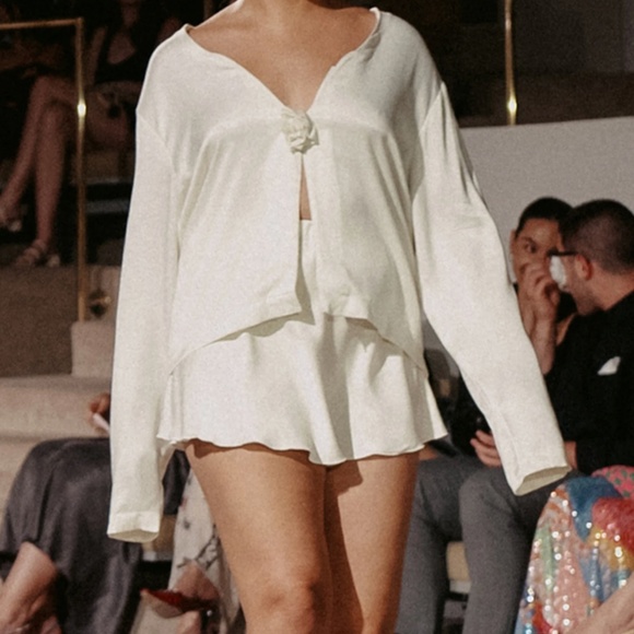 Djerf Avenue Tops - Djerf Avenue Remake Dream Open Top Cloud